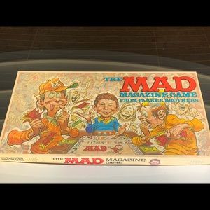 Vintage board game- The Mad magazine game.